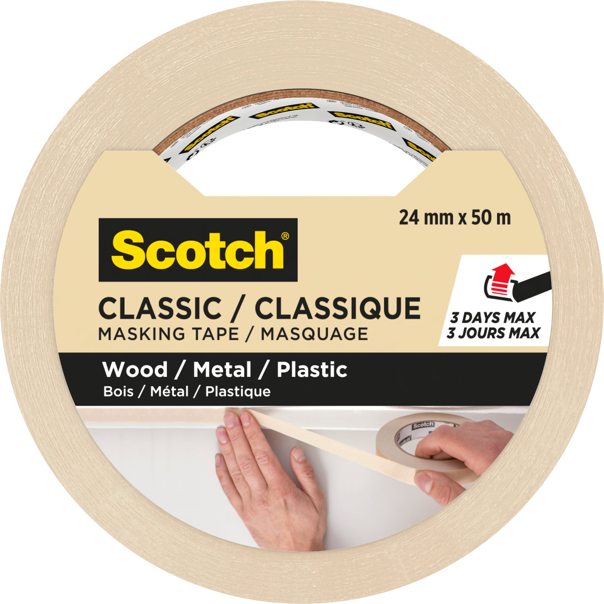 SCOTCH Abdeckband Classic 24mmx50m CLASSIC-2450