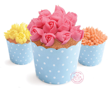 3ER SET SPRITZTUELLEN 3D FLOWERS