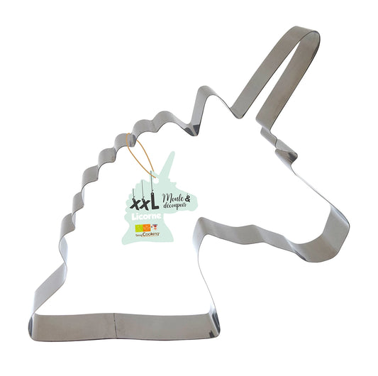 XXL 2-IN-1 BACKFORM / AUSSTECHER EINHORN