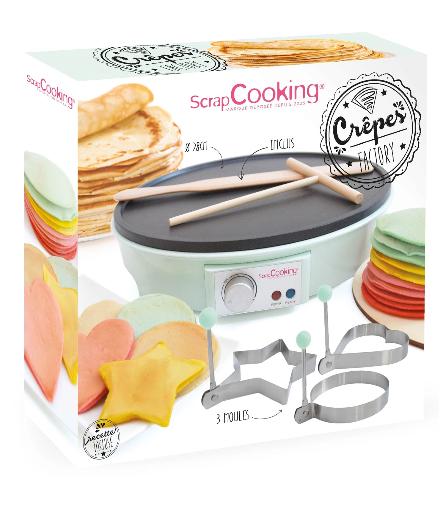 CRÊPES-FACTORY (INKL. EINEM OEKO-BEITRAG VON 0,21 € EXKL. MW