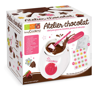 ATELIER SCHOKOLADE SET FUER SCHOKOLADEN-FONDUE