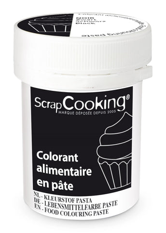 LEBENSMITTELFARBE PASTE 20G - SCHWARZ