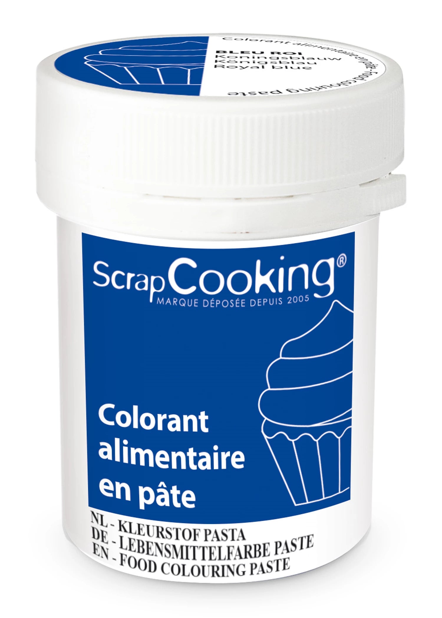 LEBENSMITTELFARBE PASTE 20G - KOENIGSBLAU