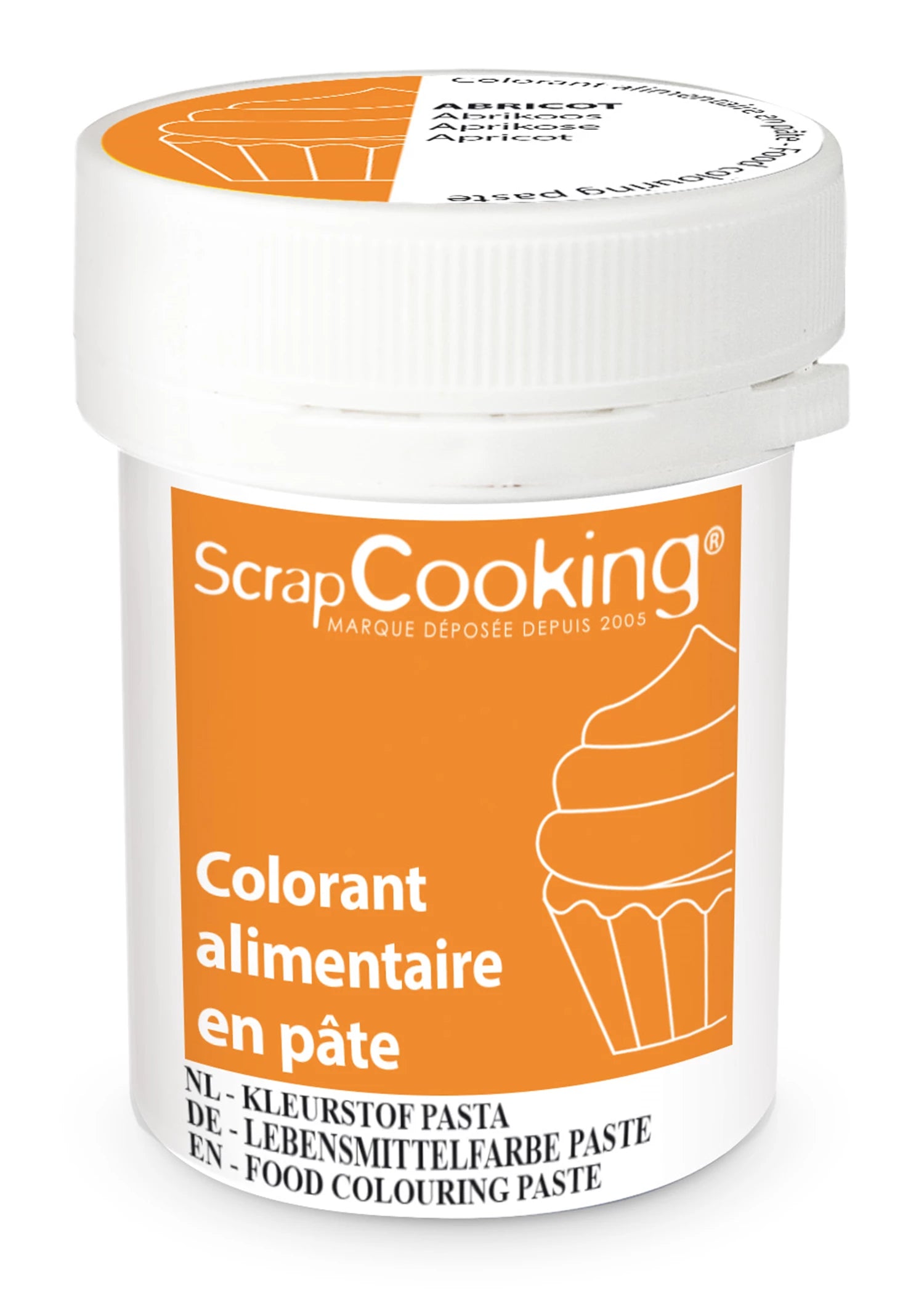 LEBENSMITTELFARBE PASTE 20G - APRICOT