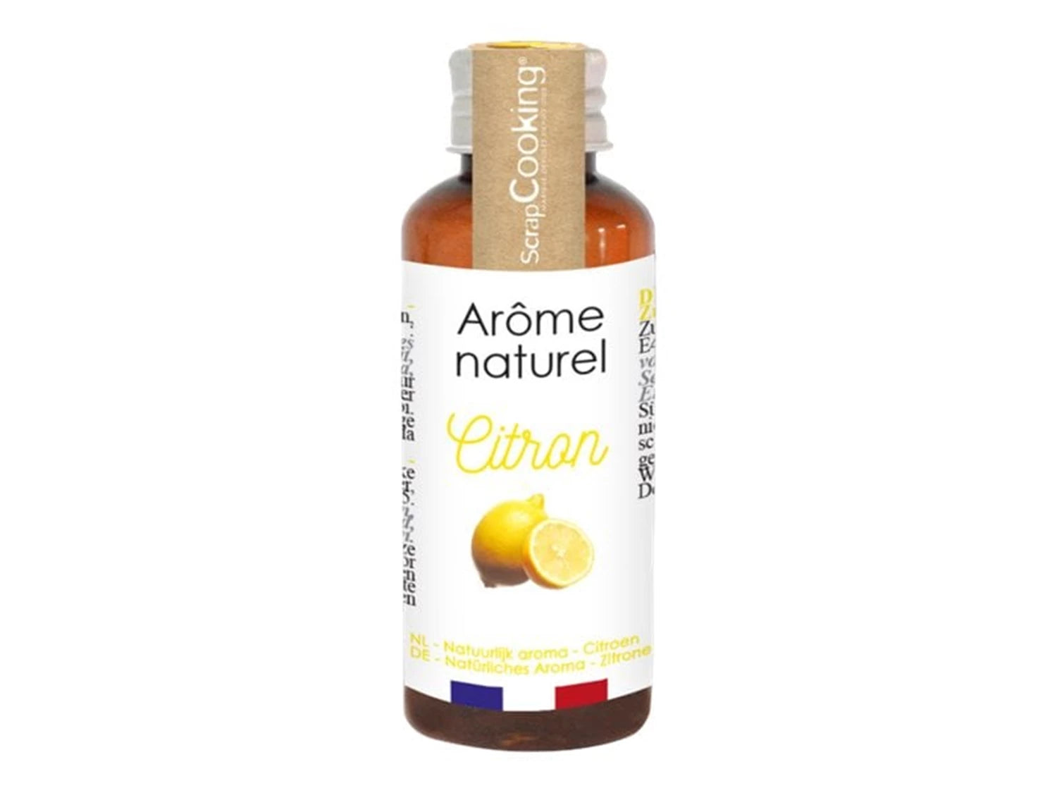 FLÜSSIGES NATÜRLICHES AROMA ZITRONE 40 ML