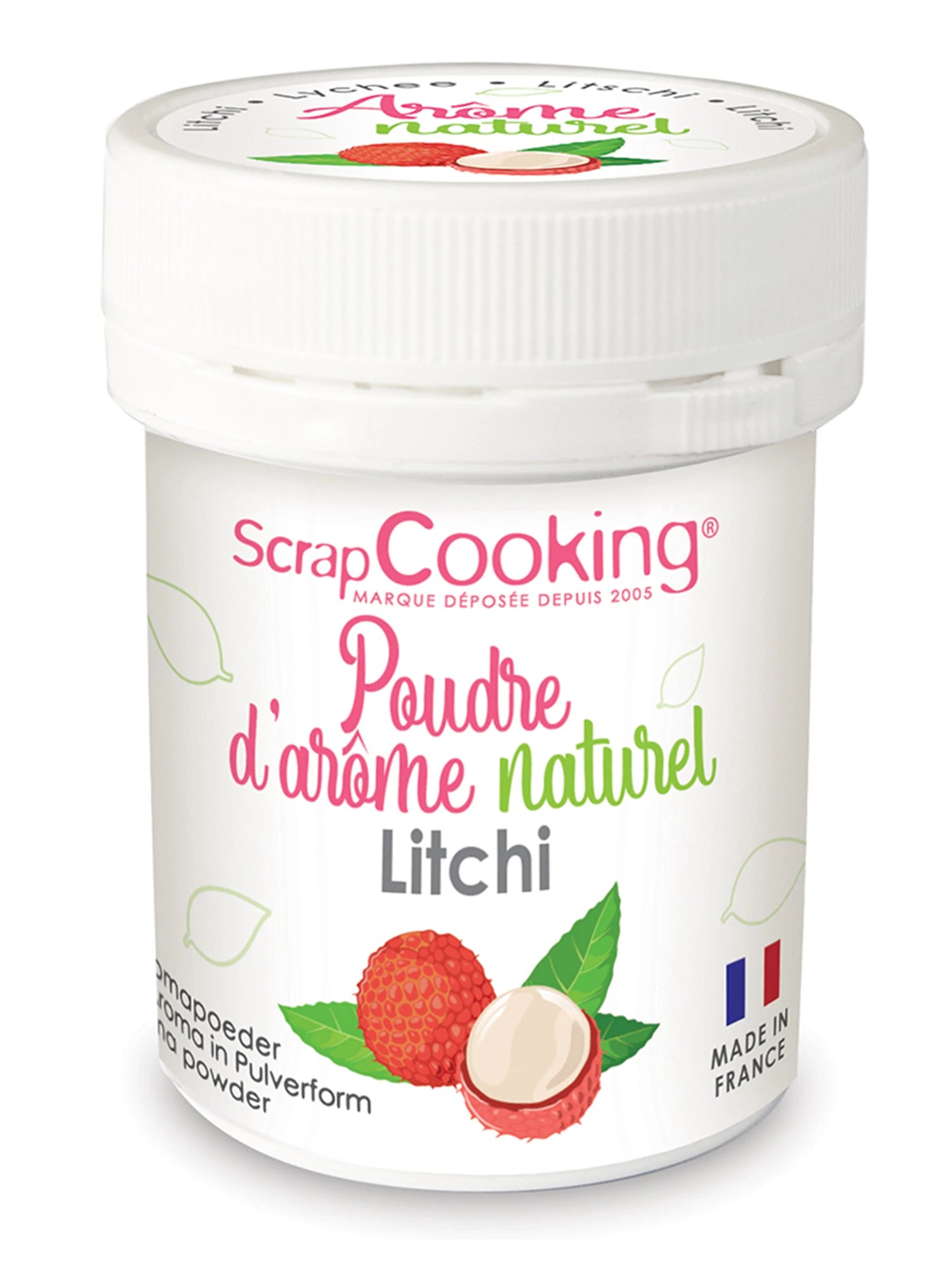 NATUERLICHES LITSCHI-AROMA-PULVER 15G