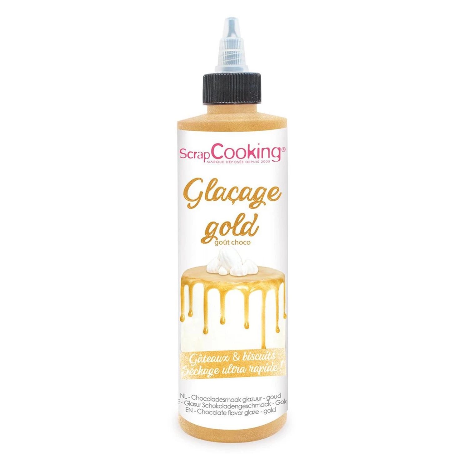 DRIPCAKE GLASUR - GOLD 140G