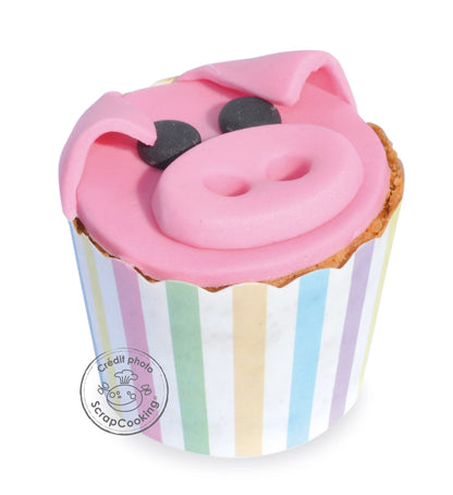 25 CUPCAKE BACKFÖRMCHEN STERNE