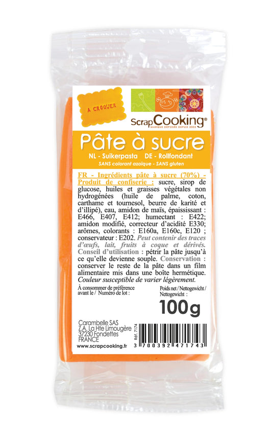 ZUCKERPASTE ORANGE 100G