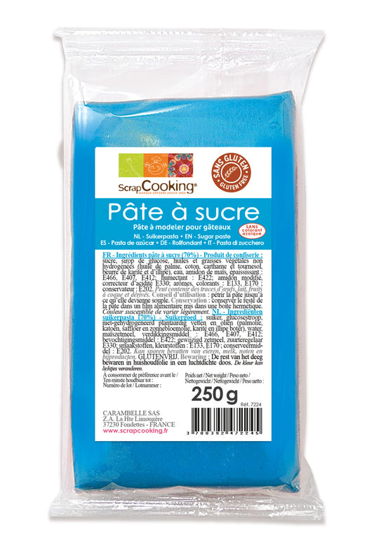 ZUCKERPASTE BLAU 250G