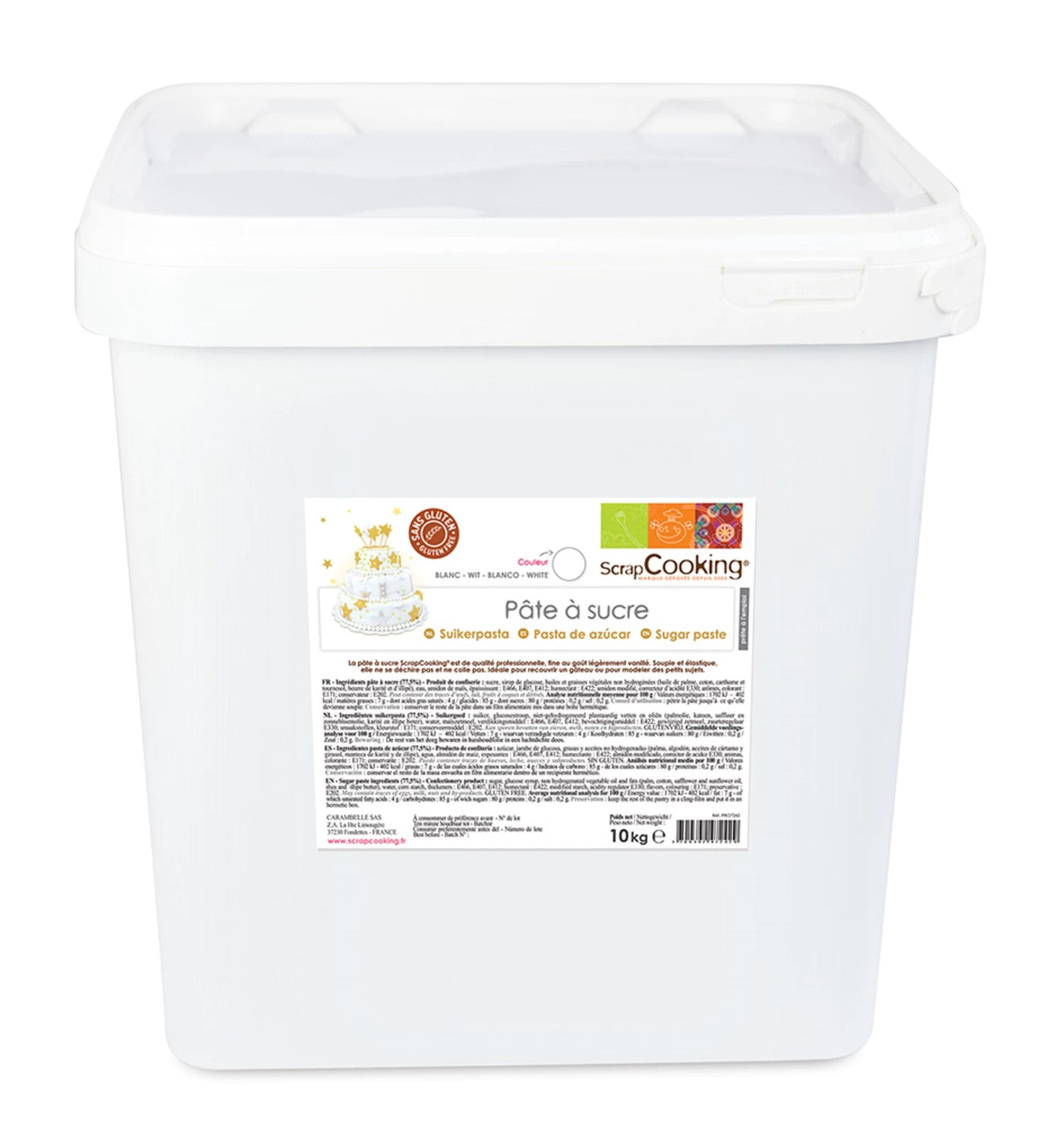 ZUCKERPASTE WEISS, 1KG