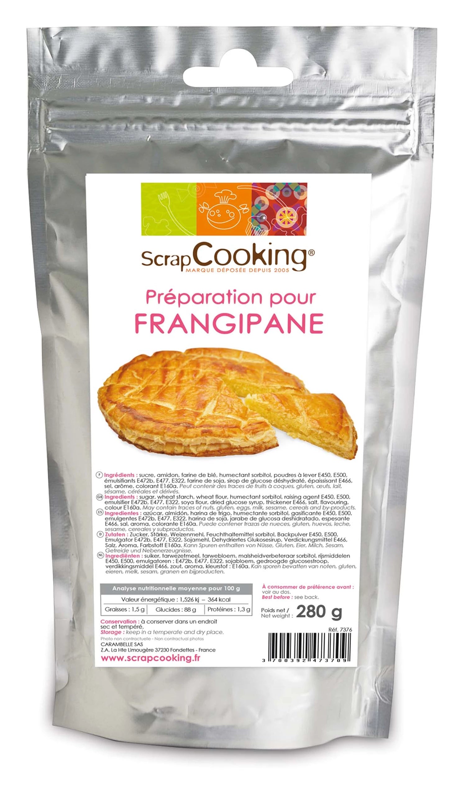 ZUBEREITUNG FÜR FRANGIPANE 280G