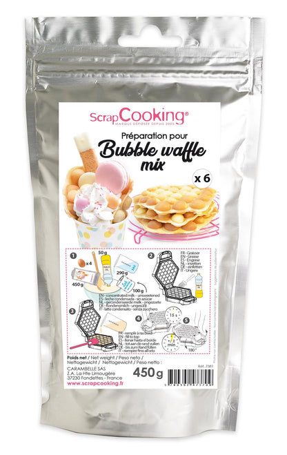 ZUBEREIRTUNG FÜR BUBBLE WAFFLES 450G