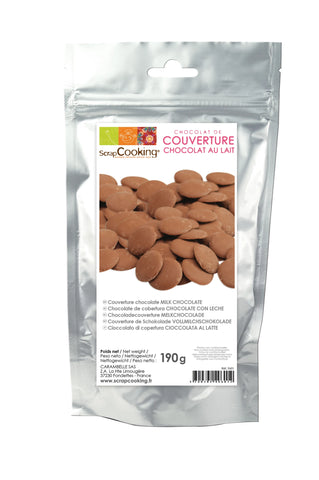 SCHOKOLADENKOUVERTURE AU LAIT 190G