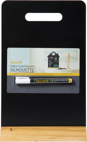 SECURIT Tischkreidetafel CARRY FBT-CARRY schwarz 33.5x21x6cm