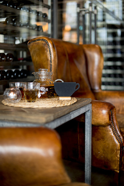 SECURIT Tischkreidetafel CUP-3 FBT-CUP-3 schwarz, 3 Stück 9x13.5x2cm