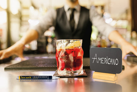 SECURIT Tischkreidetafel RECT FBT-RECT-4 schwarz 7.5x9x2cm