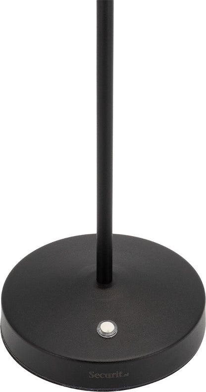 SECURIT Tischleuchte ANGELINA LP-AN-BL schwarz, Akku, dimmbar