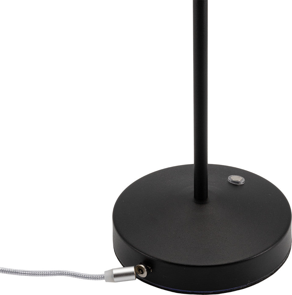 SECURIT Tischleuchte ANGELINA LP-AN-BL schwarz, Akku, dimmbar