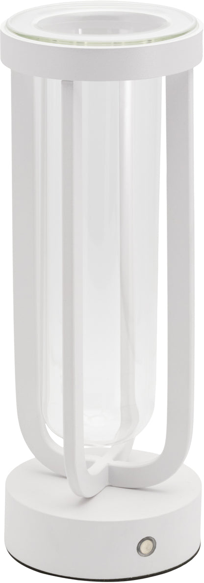 SECURIT Tischleuchte FLORENCE LP-FL-WT weiss, Akku, dimmbar