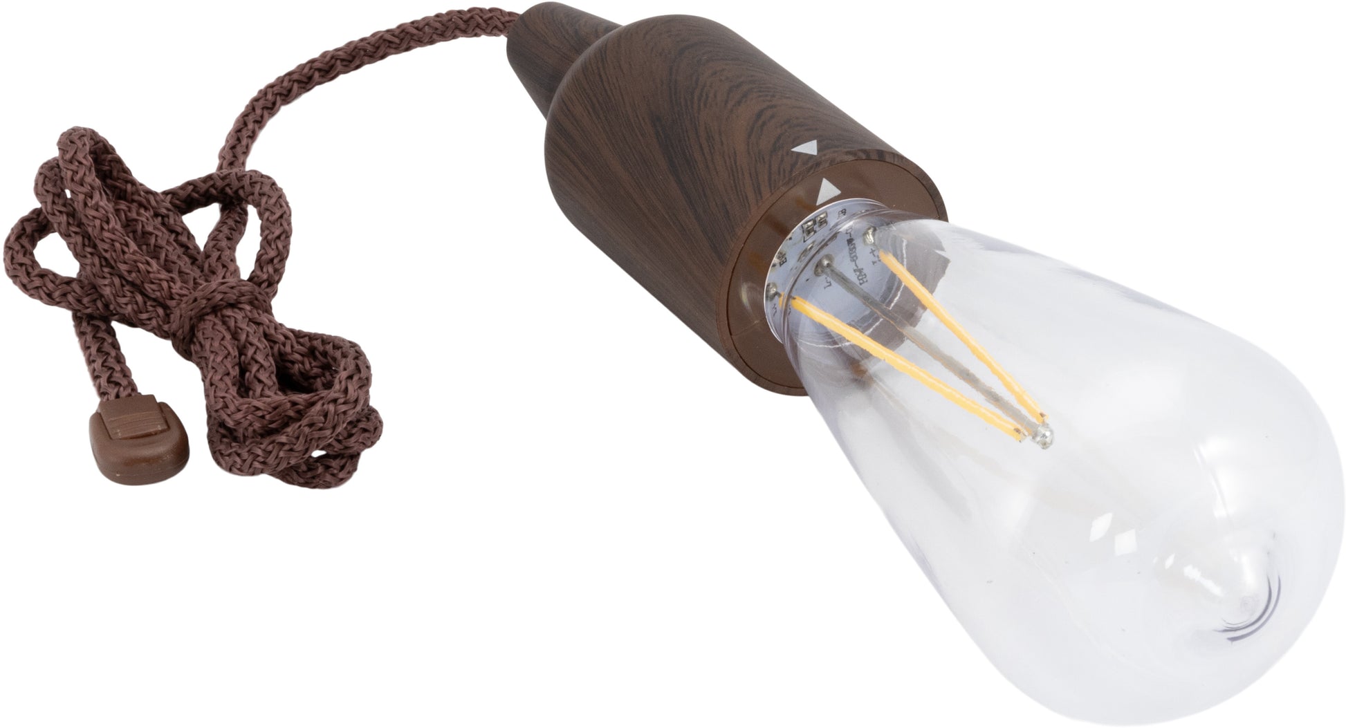 SECURIT Hängeleuchte COPENHAGEN LP-KO-BR braun, Akku, dim. 3 Stück