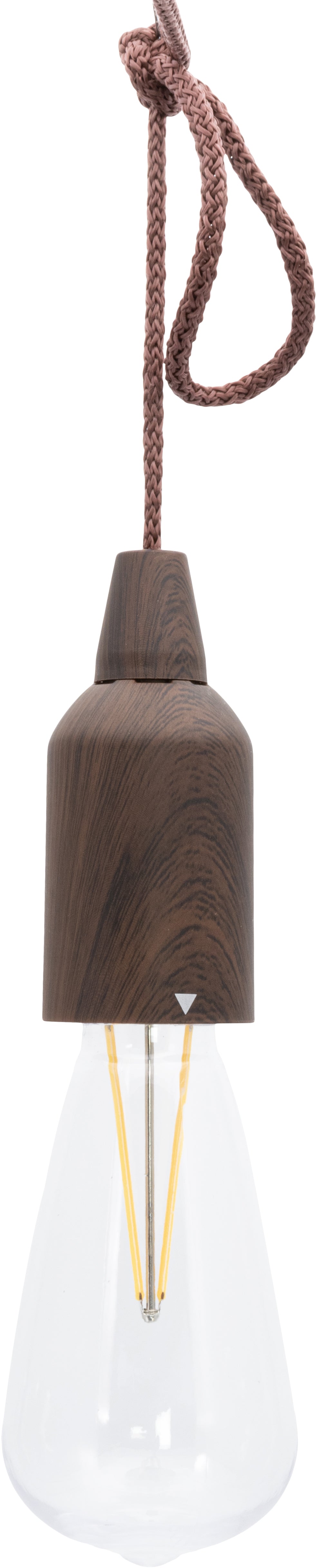 SECURIT Hängeleuchte COPENHAGEN LP-KO-BR braun, Akku, dim. 3 Stück