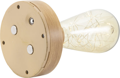 SECURIT Dekoleuchte MARRAKECH LP-MA-BL schwarz/gold, Akku, dimmbar