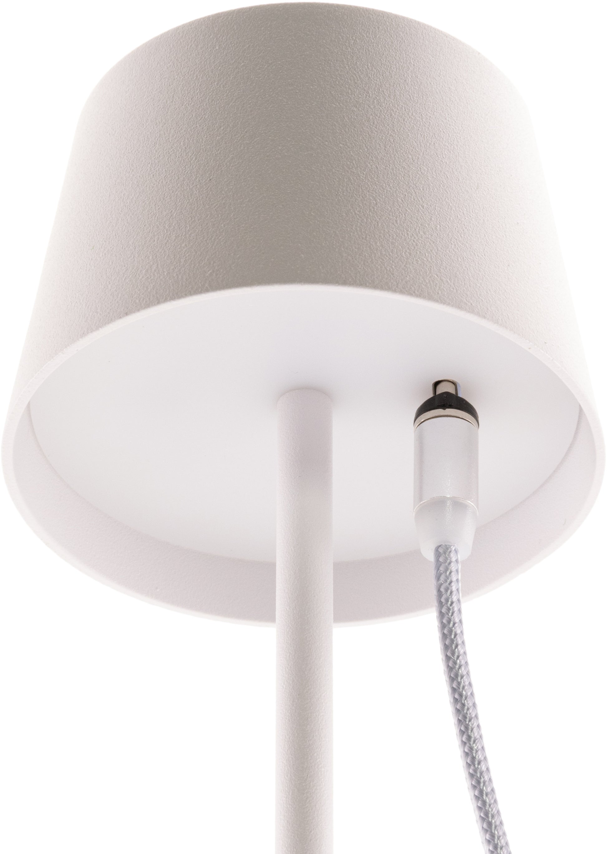 SECURIT Tischleuchte MONTE CARLO LP-MC-WT weiss, Akku, dimmbar