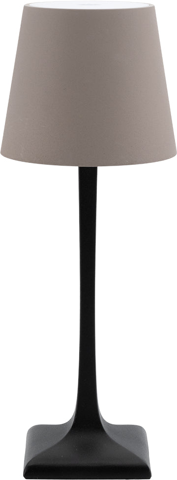 SECURIT Tischleuchte MILANO LP-MI-BL-TP grau, Akku, dimmbar