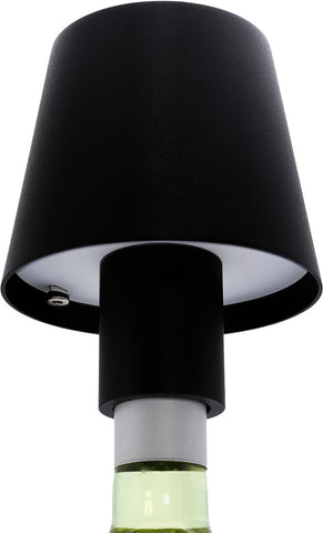 SECURIT Flaschenleuchte PARIS LP-PA-BL schwarz, Akku, dimmbar