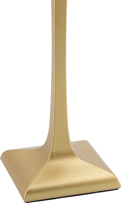 SECURIT Tischleuchte ROME LP-RO-GD-BL gold, Akku, dimmbar