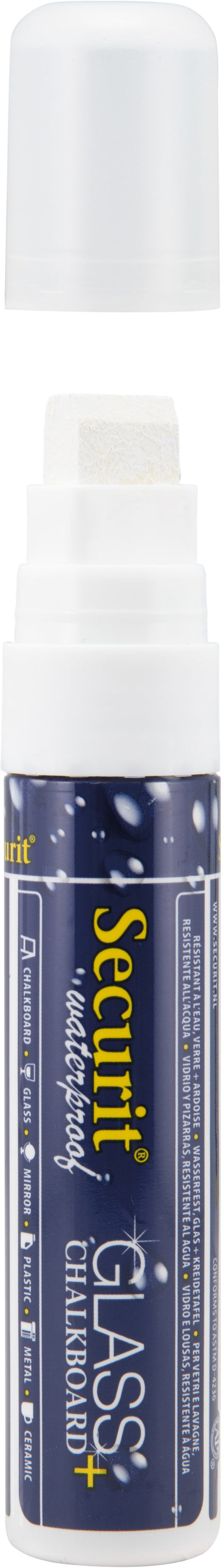 SECURIT Kreidestift 7-15mm SMA820-WT weiss., wasserfest