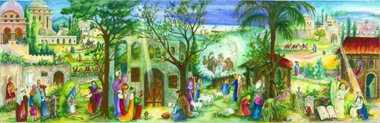 SELLMER Adventskalender 59x21cm RS260