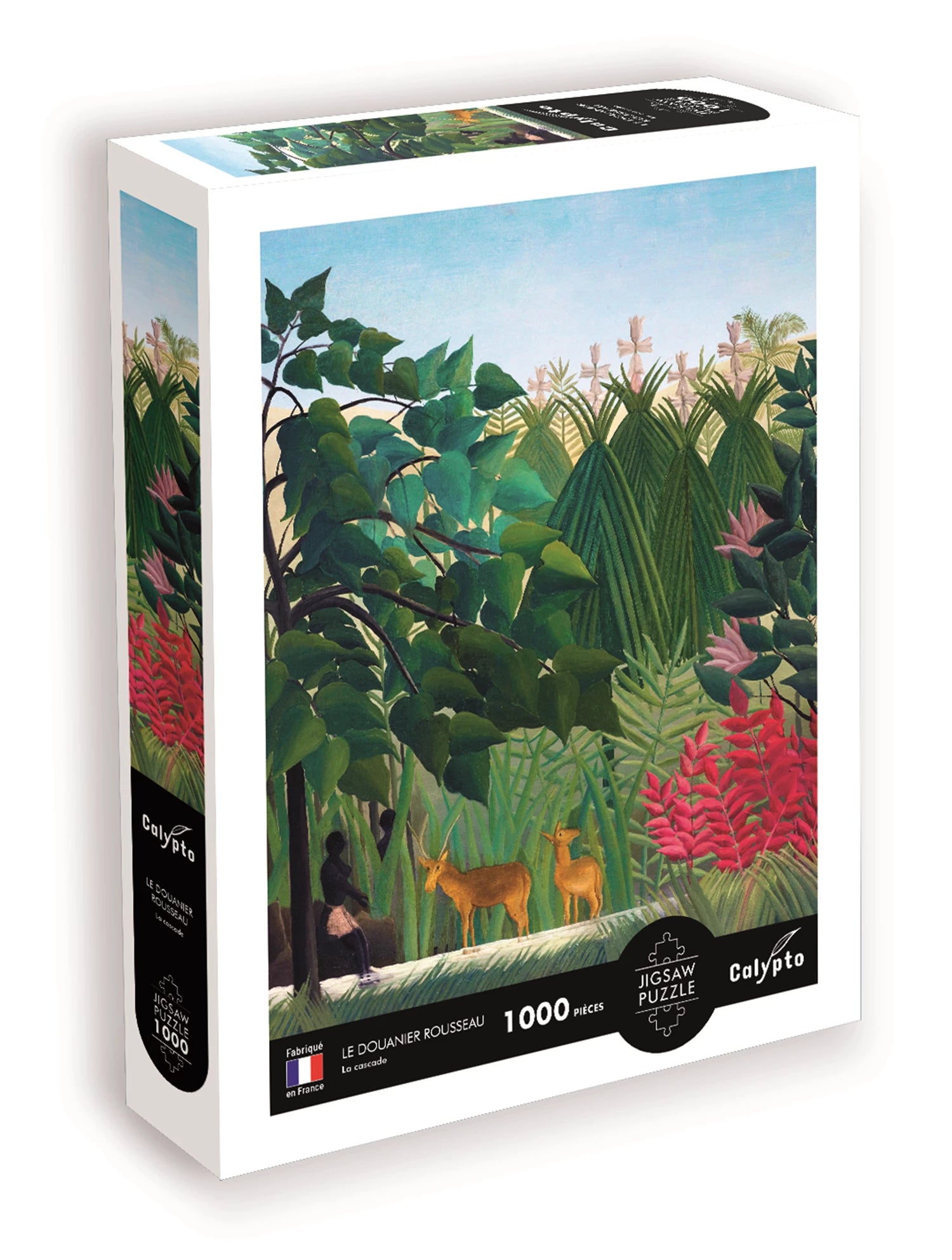 PZ 1000PCS OEUVRE D'ART LA CASCADE LE DOUANIER ROUSSEAU (ML)