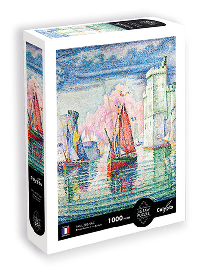 PZ 1000PCS OEUVRE D'ART ENTREE DU PORT DE LA ROCHELLE PAUL S