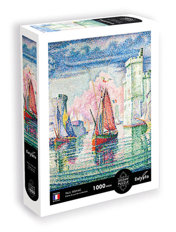 PZ 1000PCS OEUVRE D'ART ENTREE DU PORT DE LA ROCHELLE PAUL S