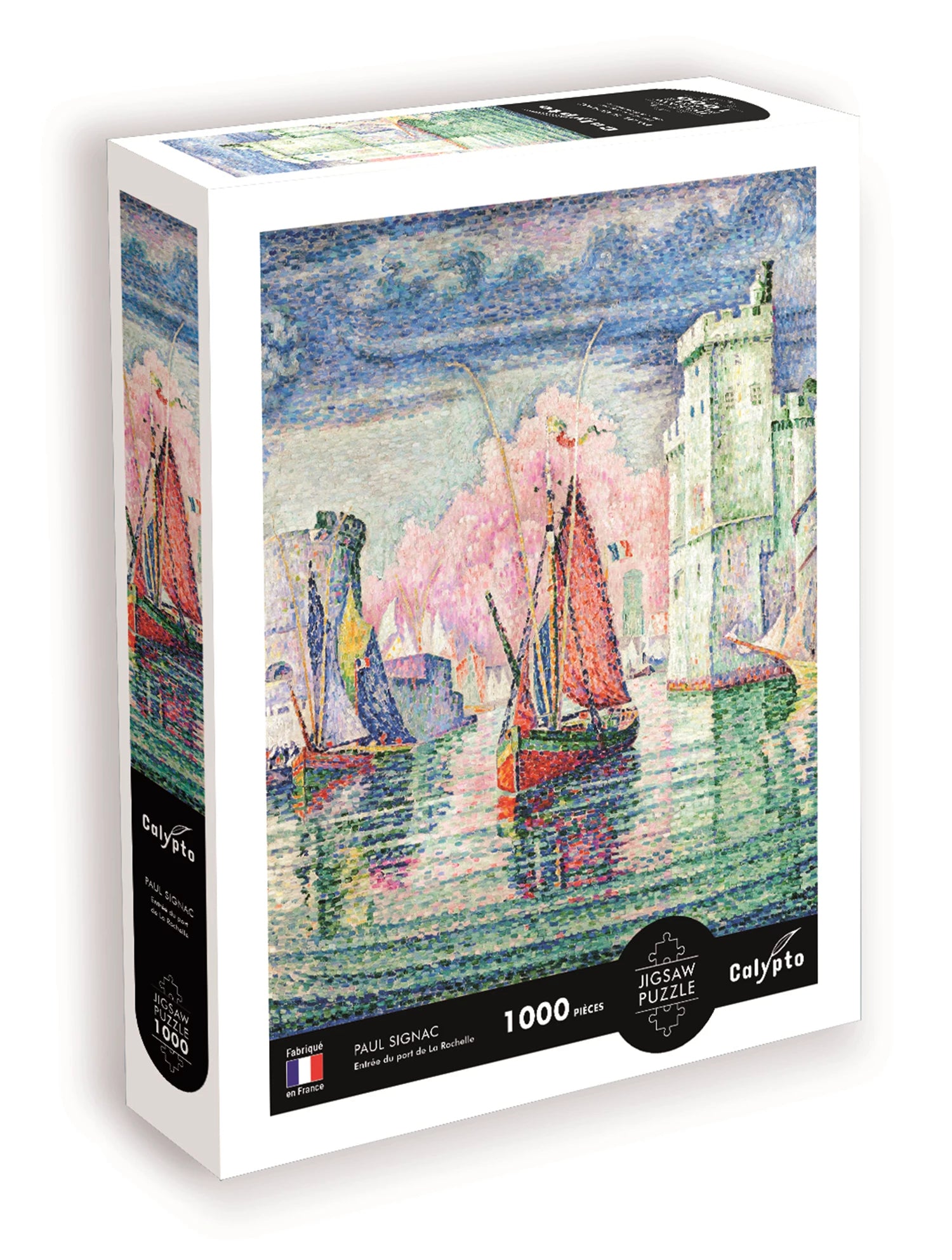 PZ 1000PCS OEUVRE D'ART ENTREE DU PORT DE LA ROCHELLE PAUL S