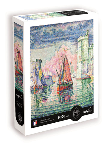 PZ 1000PCS OEUVRE D'ART ENTREE DU PORT DE LA ROCHELLE PAUL S