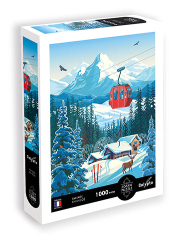 PZ 1000PCS PAYSAGE ENNEIGE (ML)