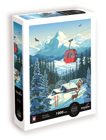 PZ 1000PCS PAYSAGE ENNEIGE (ML)