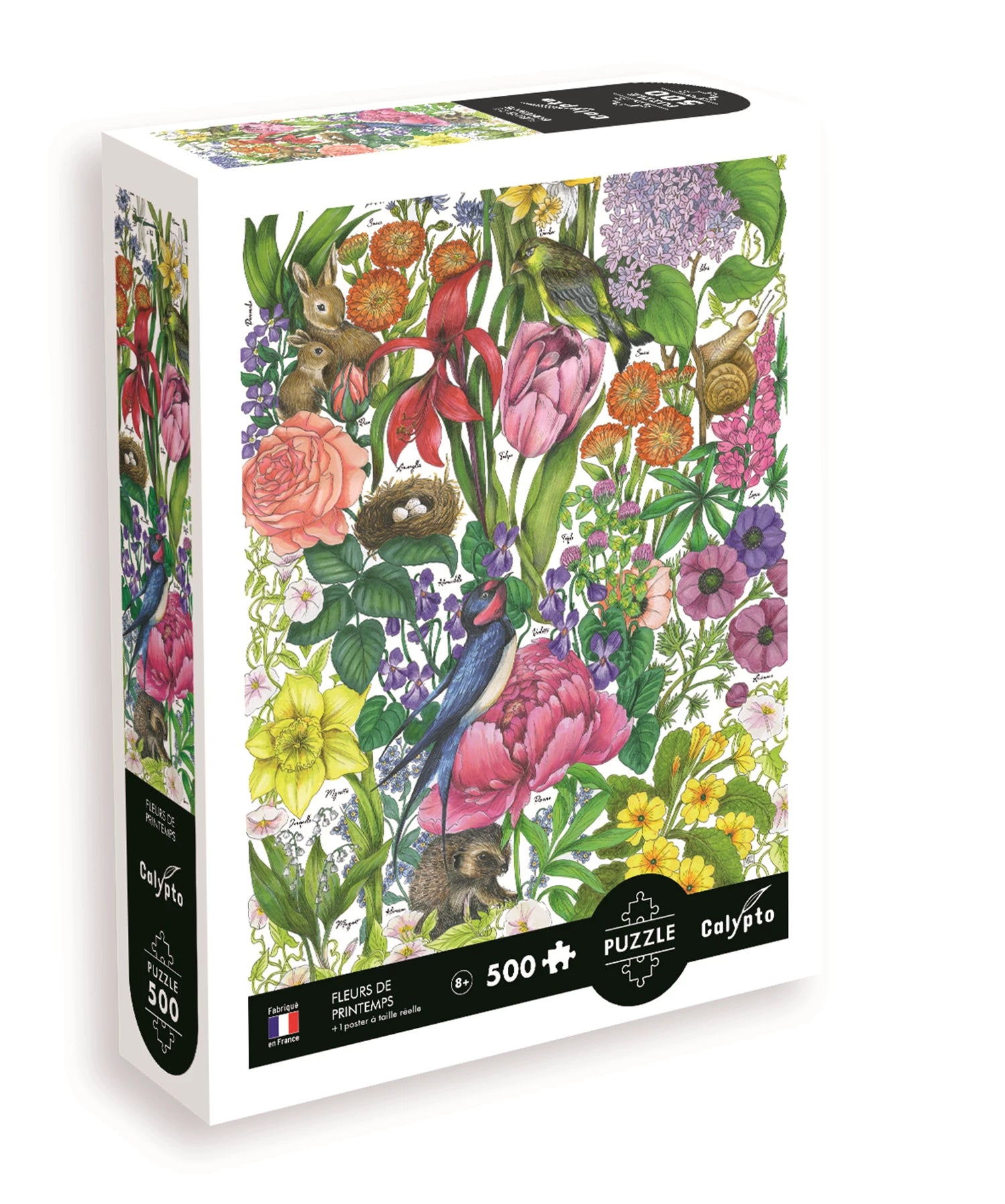 PZ 500PCS LES FLEURS DE PRINTEMPS (ML)