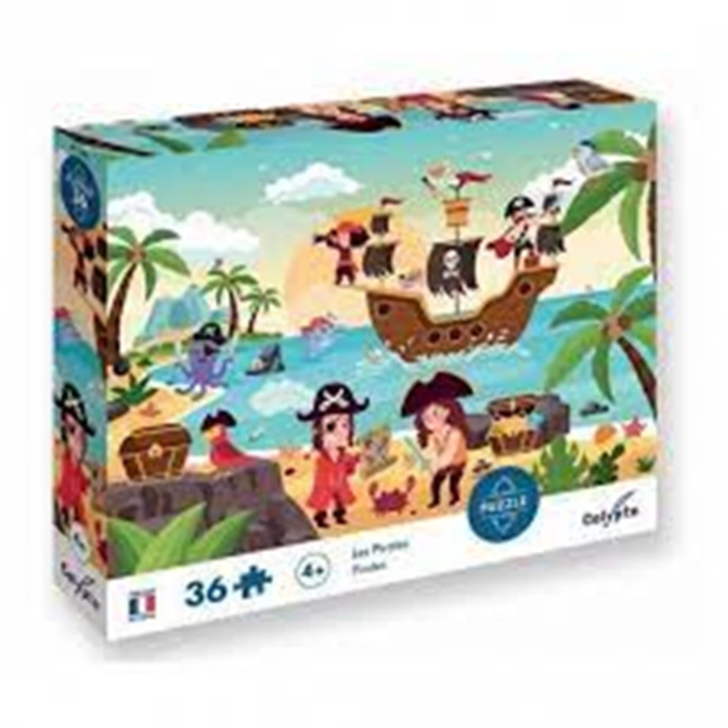 PZ 36PCS ENFANTS LES PIRATES (ML)