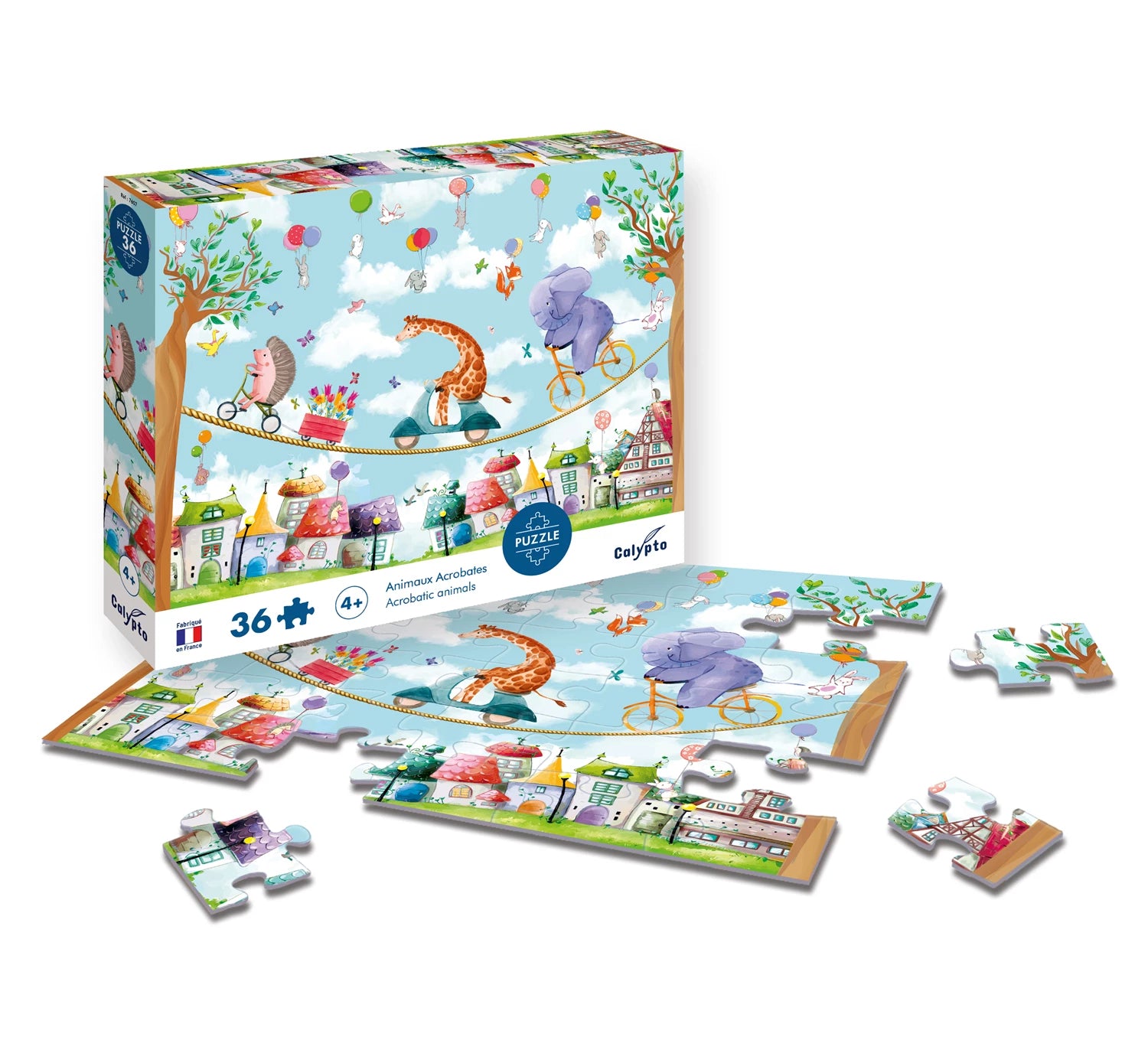 PZ 36PCS ANIMAUX ACROBATES (ML)