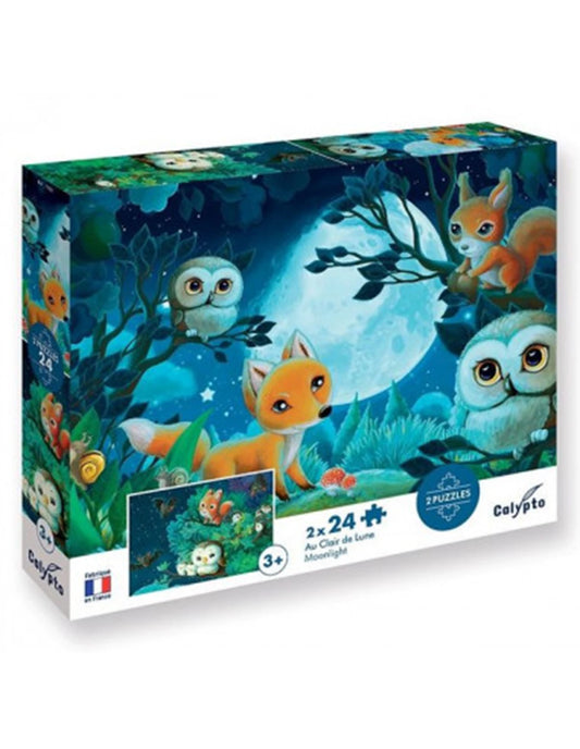 PZ 2X24PCS ENFANTS AU CLAIR DE LUNE (ML)