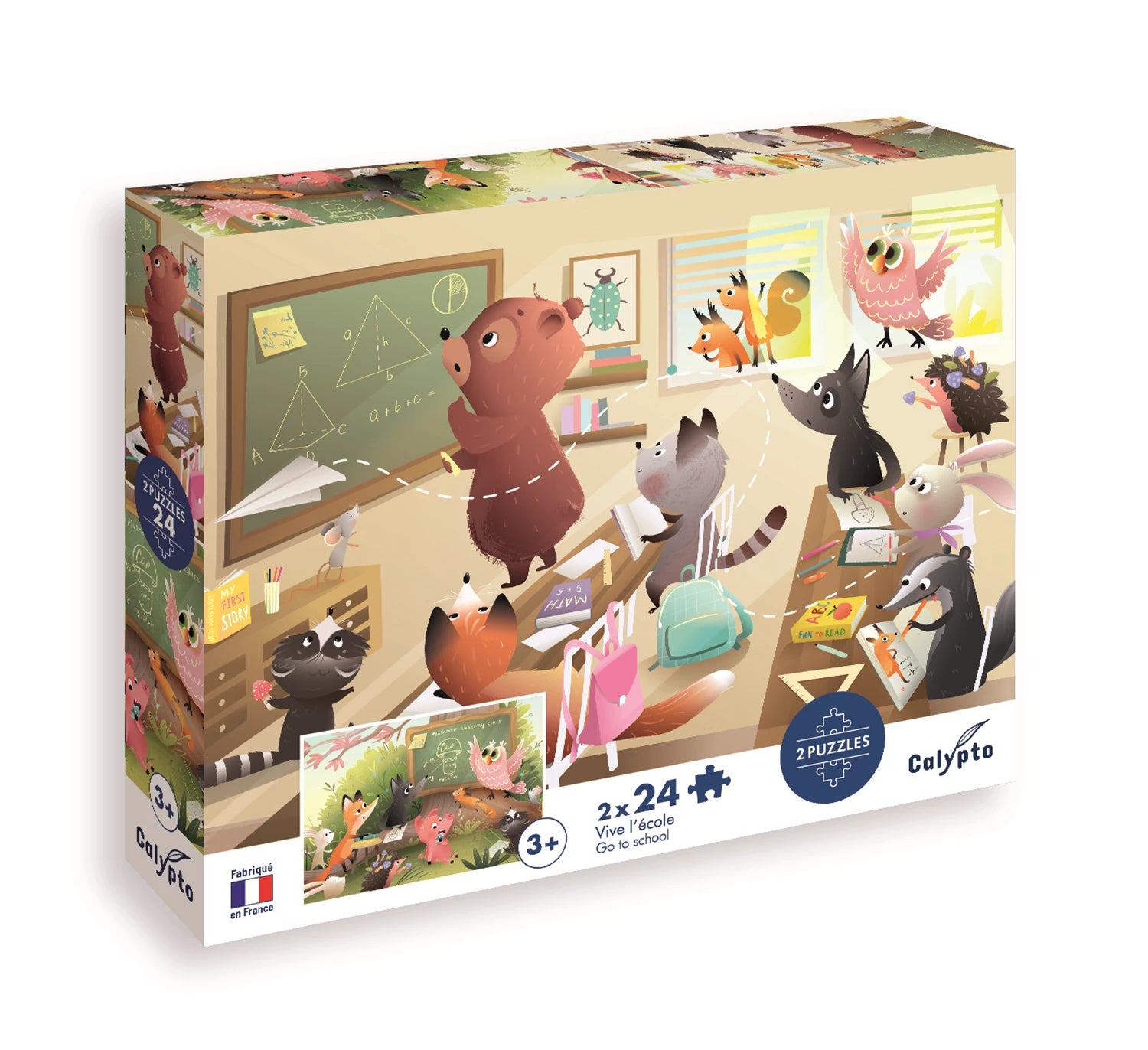 PZ 2X24PCS VIVE L'ECOLE (ML)