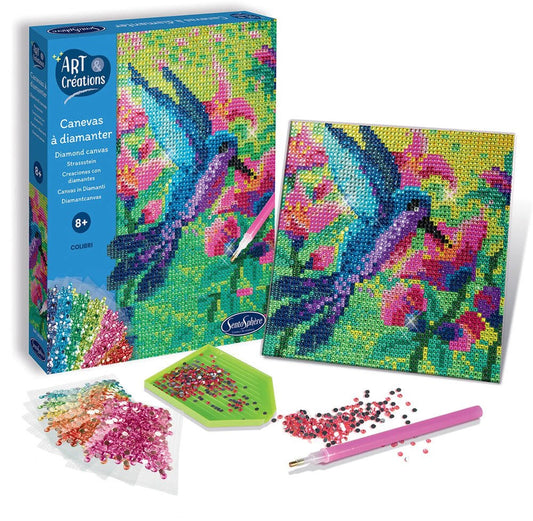 A&C DIAMOND-CANVAS COLIBRI (FR-DE-IT-EN-ES-NL-PT)