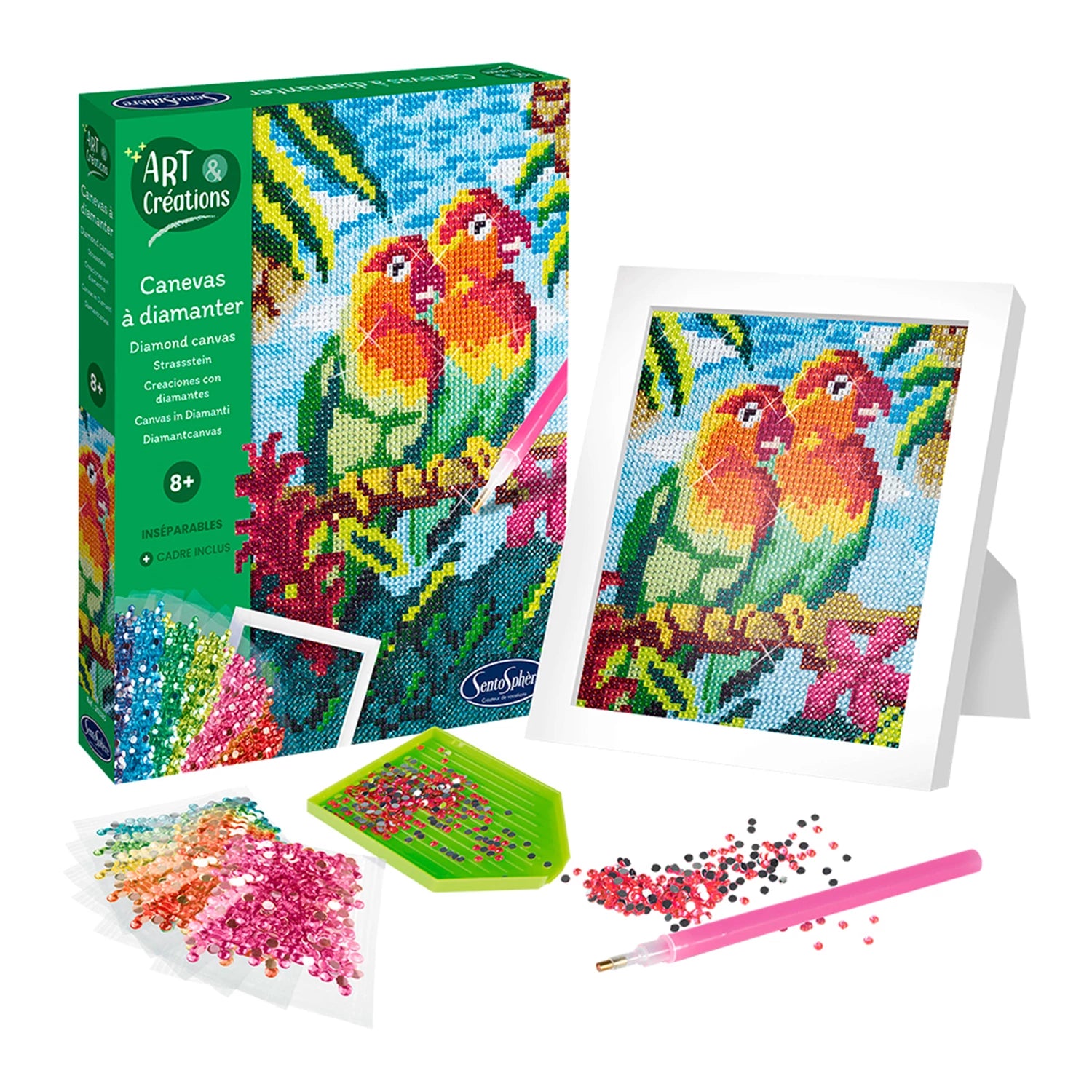 A&C DIAMOND-CANVAS DIE UNTEILBAREN (FR-DE-IT-EN-ES-NL)