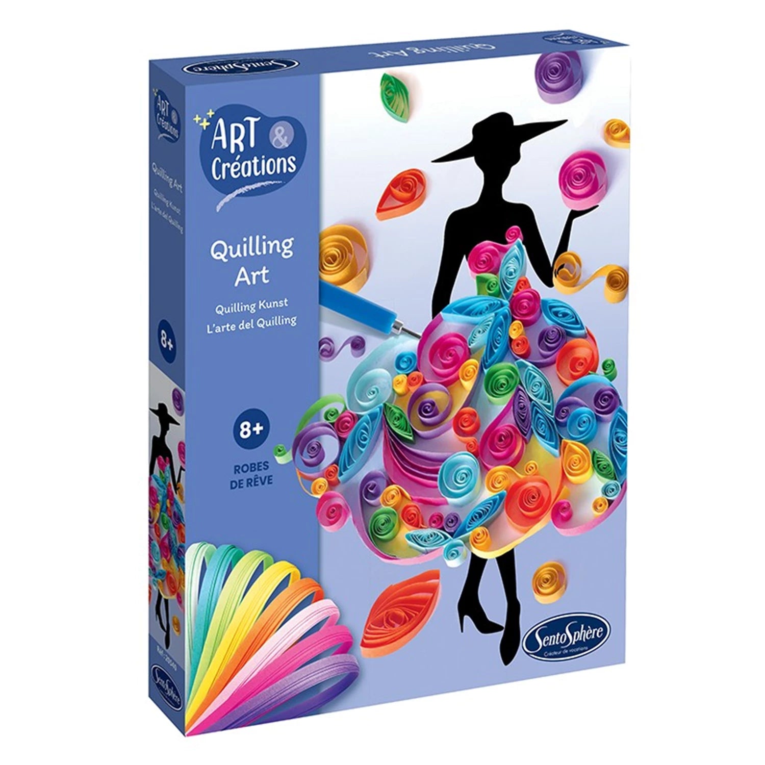 A&C QUILLING ART TRAUMKLEIDER (FR-DE-IT-EN-ES-NL-PT)