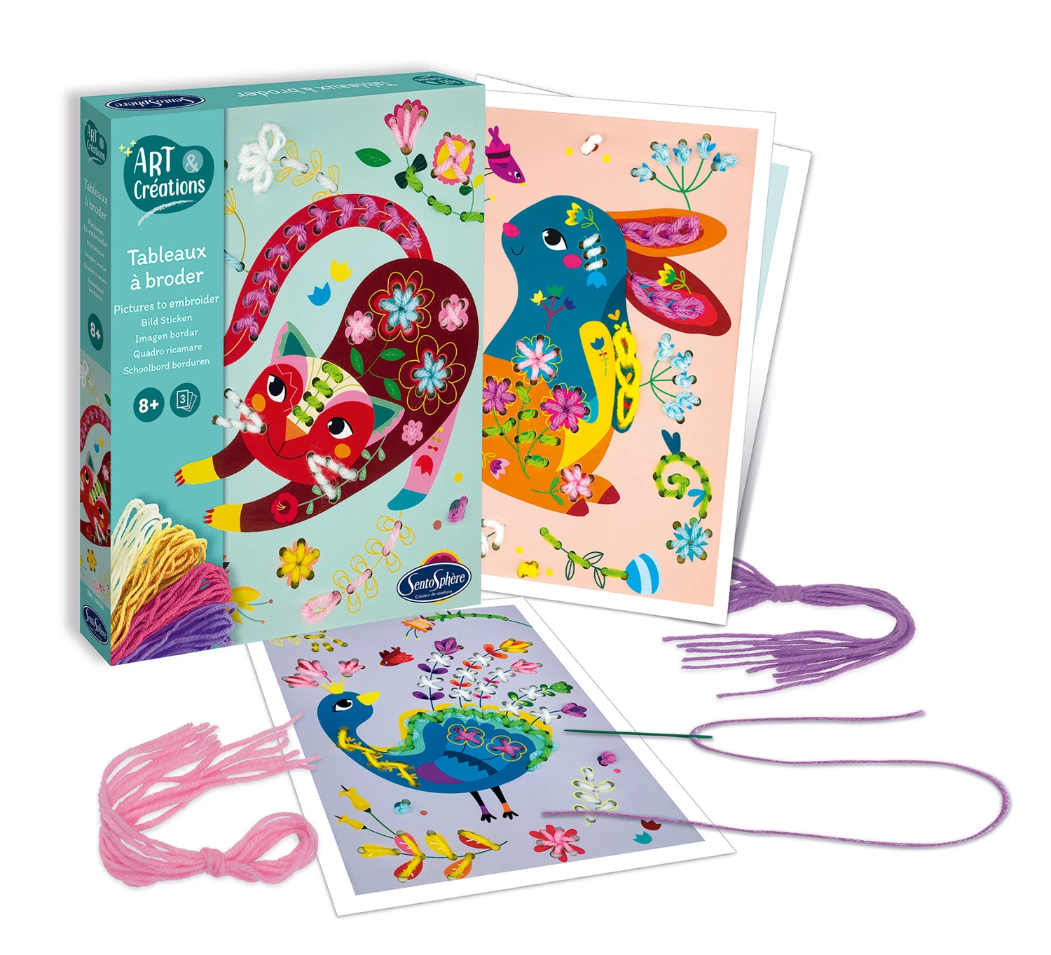 A&C STICKBILDER (FR-DE-IT-EN-ES-NL-PT)