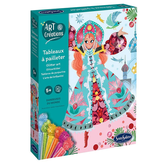 A&C GLITZERBILDER WELTTÄNZERINNEN (FR-DE-IT-EN-ES-NL-PT)